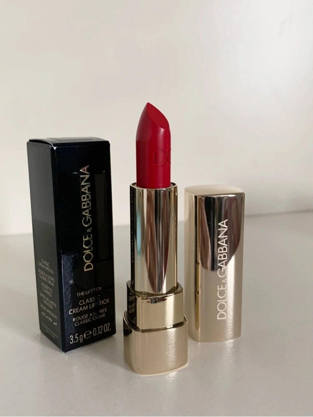 Dolce & Gabbana Devil red lipstick